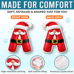 Custom Christmas Character Initial Gifts For Family, Kids - Personalized Shaped Pillow
