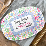 Custom Name Mahjong Snack Party Gifts - Personalized Platter