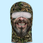 Custom Funny Camouflage Face Hunting Gifts for Men - Personalized Ski Mask