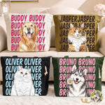 Custom Pet Photo Dog And Cat Gifts - Personalized Corduroy Tote Bag
