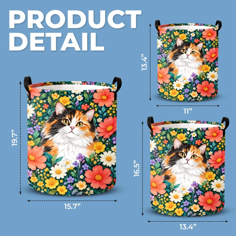 Custom Photo Cat And Dog Gifts For Pet Lovers - Personalized Laundry Basket