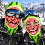 Custom Funny Watermelon Monster Ski Gifts For Men, Women - Personalized Ski Mask