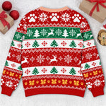 Custom Funny Pet Photo Santa Hat Christmas Gifts For Dog And Cat Lovers - Personalized Ugly Sweatshirt