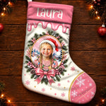 Custom Photo Christmas Gifts For Family And Pet Lovers - Personalized Stocking