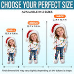 Custom Photo Christmas Gifts for Kids - Personalized Shaped Pillow
