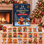 Christmas 24 Days of Highland Cow Magic - Highland Cow Advent Calendar