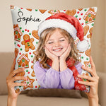 Custom Photo Christmas Gifts For Kids - Personalized Pillow
