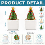 Custom Name Christmas Team Gifts - Personalized Glass Everlasting Christmas
