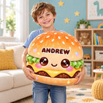 Custom Name Taco Gifts for Kids - Personalized Shaped Pillow