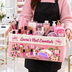 Custom Name Nail Care Design - Personalized Storage Basket