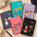 Custom Name Butterfly Girl Planner Gifts For Her- Personalized Journal