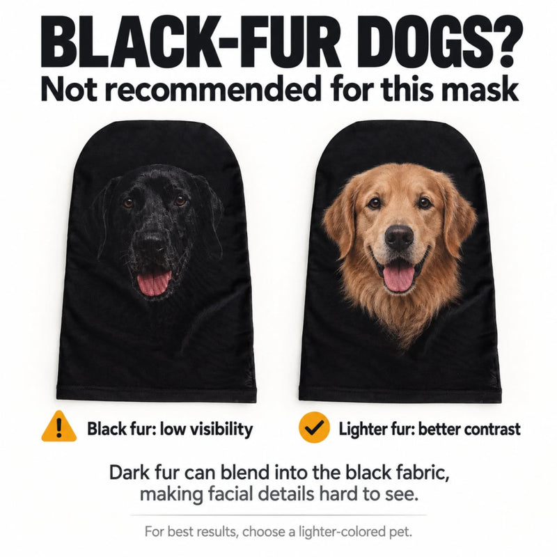 Custom Photo Balaclava Mask - Personalized Halloween Birthday Gifts For Dog Cat Lovers, Dog Dad And Mom, Cat Owners - Pet Monster