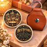 Custom Funny Name Skeleton Bestie Gifts for Women - Personalized Pocket Hug Token