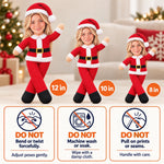Custom Photo Christmas Gifts For Sisters And Besties - Personalized Poseable Plush Doll