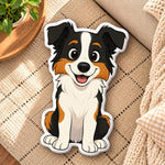 Custom Cute Cartoon Puppy Gifts For Dog Lovers - Personalized Shaped Pillow
