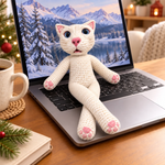 Custom Pet Photo Dog And Cat Keepsake Gifts - Personalized Poseable Plush Doll