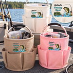 Custom Name Fishing Gear Gifts for Anglers - Personalized Gardening Tool Bag