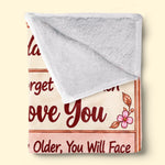 Custom Name Just Do Your Best Gifts for Daughter and Granddaughter - Personalized Blanket