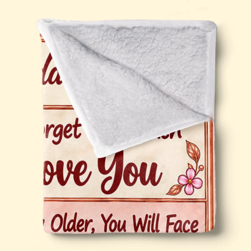 Custom Name Just Do Your Best Gifts for Daughter and Granddaughter - Personalized Blanket