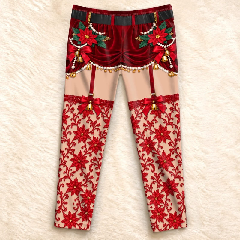 Custom Funny Garter Christmas Gifts for Couples - Personalized Pajamas