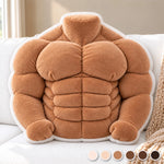 Custom Funny Muscular Body Gifts For Him - Personalized Shaped Pillow