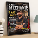Custom Photo Top Mechanic Gifts - Personalized Poster