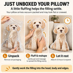 Custom Photo Funny Man Gifts for Men - Personalized Shaped Pillow