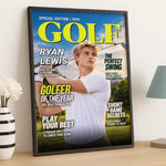 Custom Photo Golf Golfer of the Year Decor - Personalized Poster