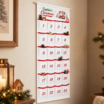 Custom Name Christmas Countdown Gifts for Kids - Personalized Fabric Advent Calendar