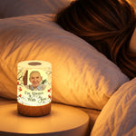 Custom Photo Memorial Keepsake Gifts - Personalized Dimmable Touch Night Light