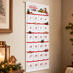 Custom Photo Christmas Advent Calendar for Kids - Personalized Fabric Advent Calendar