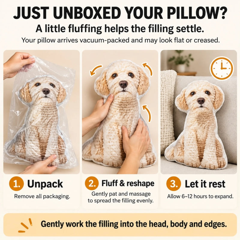 Custom Pet Photo Banana Costume Gifts for Pet Lovers - Personalized Shaped Pillow