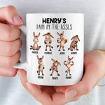 Custom Name Funny Donkey Employee Gifts For Boss, Coworkers - Personalized Mug