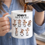 Custom Name Funny Donkey Employee Gifts For Boss, Coworkers - Personalized Mug