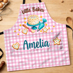 Custom Name Kids Cooking Gifts For Kids - Personalized Apron With Pocket