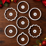 Custom Family Name Christmas Cookie Gifts - Personalized Cookie Stamp