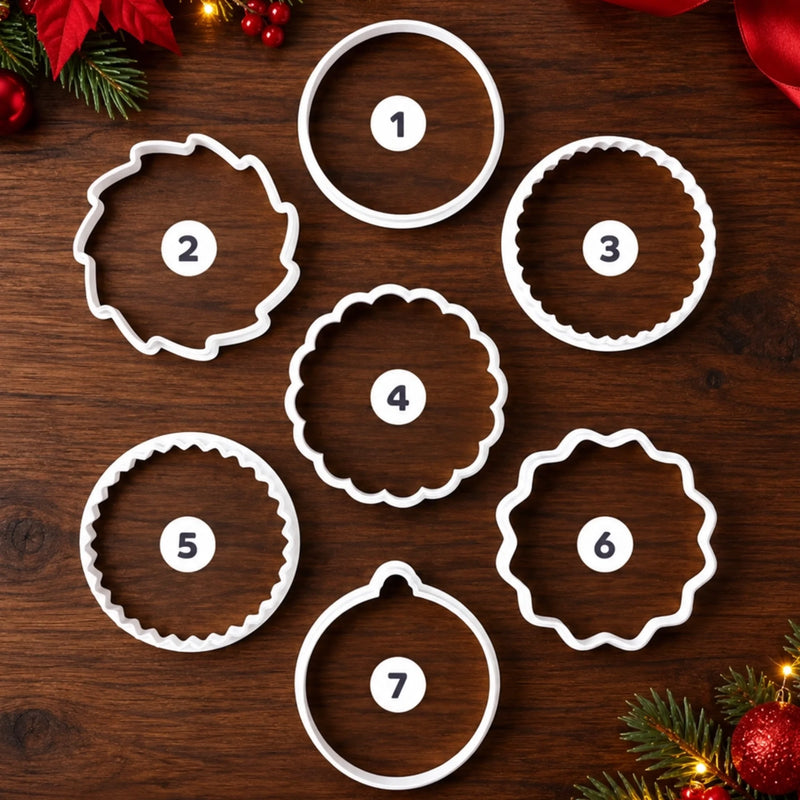 Custom Family Name Christmas Cookie Gifts - Personalized Cookie Stamp