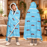 Custom Name Gifts for Kids - Personalized Snuggle Blanket