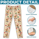 Custom Pet Photo Christmas Gifts For Dog And Cat Lovers - Personalized Pajamas Pants