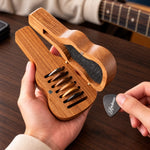 Custom Name Guitar Gifts for Musicians - Personalized Guitar Pick Holder Case copy
