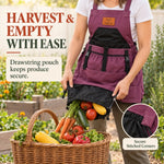 Custom Name Gardening Gifts For Gardeners - Personalized Gardening Apron With Pockets
