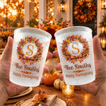 Custom Family Name Thanksgiving Gifts - Personalized Plastic Cups