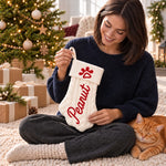 Custom Name Christmas Pet Gifts For Pet Lovers - Personalized Christmas Paw Stocking