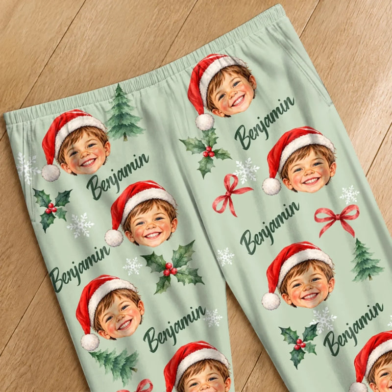 Custom Photo Family Christmas Gifts - Personalized Pajama Pants