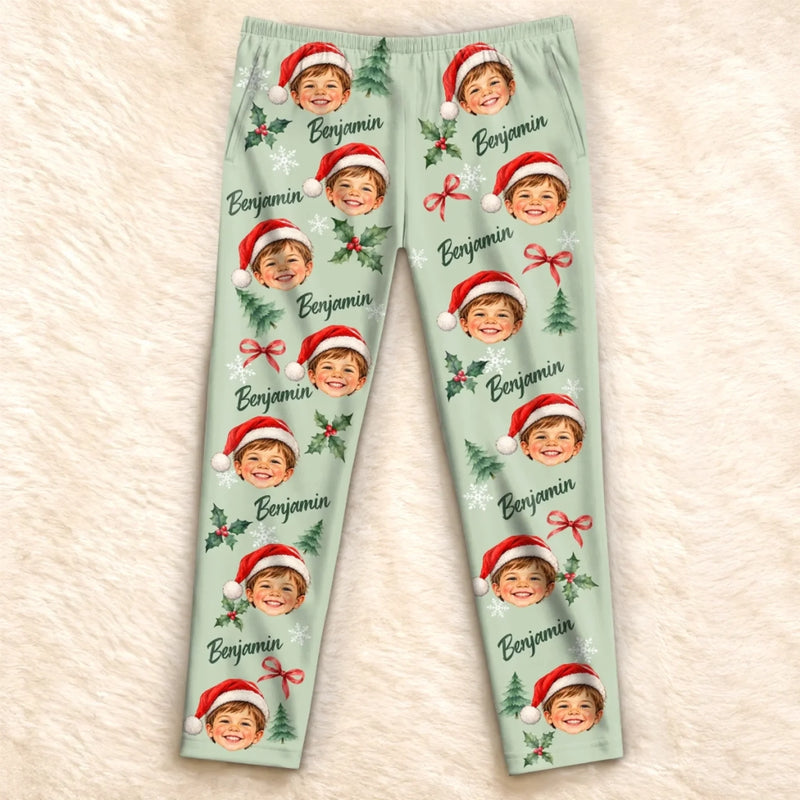 Custom Photo Family Christmas Gifts - Personalized Pajama Pants