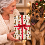 Custom Pet Photo Christmas Gift Wrap For Dog And Cat Lovers - Personalized Wrapping Paper