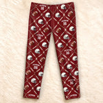 Custom Name Football Fan Gifts - Personalized Pajamas Pants