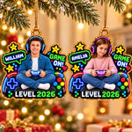 Custom Photo Game On Gifts For Kids, Gamers, Gaming Lovers - Personalized Acrylic Ornament