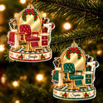 Custom Name Salon Chair Christmas Gifts For Women - Personalized Acrylic Ornament