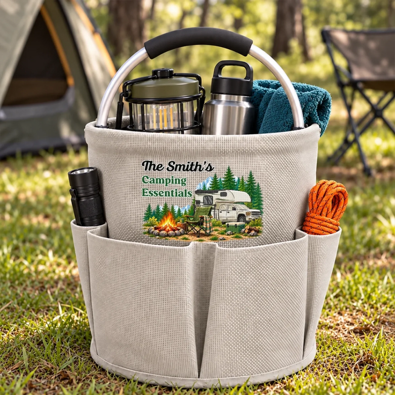 Custom Name Camping Essentials Gifts For Campers - Personalized Tool Bag